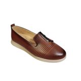Yaz Kış Ayakkabı YAZKIŞ Kadın Taba Siyah Fashıon Comfort Taban Günlük Taba 37