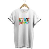 Yaz Love Summer Yazı Baskılı Deniz Sahil Kumsal Desenli %100 Pamuk Regular Fit Bisiklet Yaka T-Shirt - XL - Beyaz