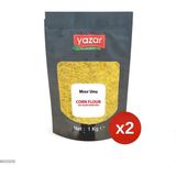 Yazar 1 kg x 2 Paket Yazar Mısır Unu - 2 kg