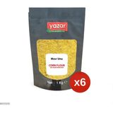 Yazar 1 kg x 6 Paket Yazar Mısır Unu