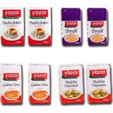 Yazar 2'li 500 gr Pudra Şekeri + 2'li 500 gr İrmik + 2'li 400 gr Galeta Unu + 2'li 400 gr Buğday Nişastası