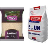 Yazar 2'li Kumanya Gıda Ziyafet Paketi 5 Kg. Pilavlık Pirinç + 5 Kg. Un