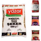 Yazar 5kg Toz Şeer+Karabuğday Unu+Kırmızı Mer+Osmancık PİRİNÇ=20KG