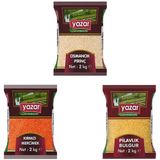 Yazar Bakliyat 2 kg Osmancık Pirinç + 2 kg Kırmızı Mercimek + 2 kg Pilavlık Bulgur