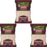 Yazar Dermason Fasulye 1 Kg X 3 Paket