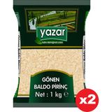 Yazar Gönen Baldo Pirinç 1 kg x 2 Paket