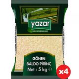 Yazar Gönen Baldo Pirinç 5 Kg X 4 Paket.