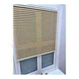 YAZAR HOME Bej Katlanır Cam Balkon Perdesi - Ofis Perdesi - Ev Perdesi - Salon Perdesi - Plise Perde