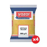 Yazar Köftelik Bulgur 900 Gr. X 4 Adet