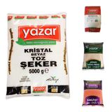 Yazar Kuru Gıda Setı 5Kg Gönen Baldo 5Kg Kırmızı Mercimek 5Kg Tam Buğday Unu 5Kg Toz Şeker