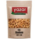 Yazar Kuruyemiş Çiğ Badem İçi 1 Kg