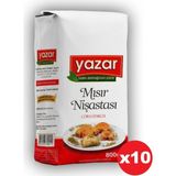 Yazar Mısır Nişastası 800GR KOLI*10PAKET=8KG-YAZAR Gıda - 8 kg