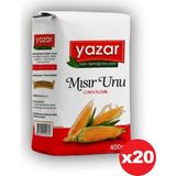 Yazar Mısır Unu 400gr Kolı x 20' li - 400 gr