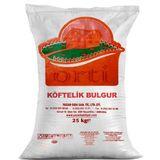 Yazar Orti Köftelik Bulgur 25 Kg.