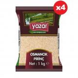 Yazar Osmancık Pirinç 1 Kg X 4 Paket