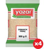 Yazar Osmancık Pirinç 900 gr x 4 Paket. - 3,6 kg