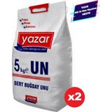 Yazar Pasta Börek Baklavalık Buğday Unu 5 kg 2'li - 10 kg