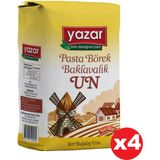 Yazar Pastalık Böreklik Baklavalık Çok Amaçlı Un 1 kg x 4 Paket - 4 kg