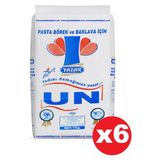 Yazar Pastalık Böreklik Baklavalık Çok Amaçlı Un 6 x 1 kg - 6 kg