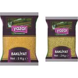 Yazar Pilavlık Bulgur 5 kg + Yeşil Mercimek 2 kg - 7 kg