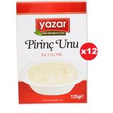 Yazar Pirinç Unu 125 gr x 12 Paket - 1,5 kg