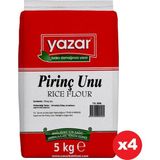 Yazar Pirinç Unu 5 Kg x 4 Paket - 20 kg