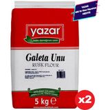 Yazar Sade Galeta Unu 5 kg x 2 Paket - 10 kg