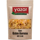 Yazar Sarı Üzüm Kurusu 5 KG