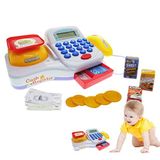 Yazarkasa Oyuncak | Çocuklar İçin Para Oyna Mağazası,Mikrofon Hoparlörlü Stem Oyuncak ve Çocuklar İçin Para Oynama Bakkal Süpermarket Playset Lovoice