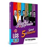 Yazarlar Karması Lgs 5 Li Genel Deneme Seti Altın Karma