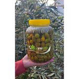 yazdalı Kırma Yeşil Zeytin 2 Litrelik bidonda 1 Kg