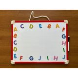Yazı Tahtası 32X42 Cm Ve Yazı Tahtası Kalemi Çift Taraflı Yazılabilir