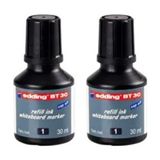 yazı tahtası kalemi mürekkebi siyah 30 ml 2li set