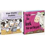 Yazı Yazan Inekler - Ama Bu Inek Yumurtluyor - 2 Kitap Set (Organik Kitap, Ciltli)