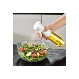 YAZICI 220 ml Pişirme Öncesi Sprey Püskürtmeli Sprey Cam Şişe Zeytinyağı Sirke Yağ Püskürtücü Beyaz