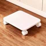 Yazıcı Standı, Ev Ofis için Çok Raflı Depolama ile Bej Haddeleme Yazıcı Standı, Masa Parçalayıcı Masası Altında, 3D Yazıcılar, Faks Makineleri, Tarayıcılar için İdeal - Yerden Tasarruf Sağlayan Çözüm