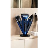Yazılı Blue Turbo 3'Lü Set Saç Sakal Kesme Tıraş Makinesi Burun Kılı Alma 3 In1 Pro Model Erkek Bakım