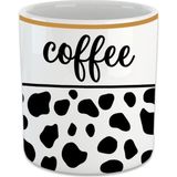 Yazılı Espresso Double Türk Kahvesi Fincanı - Kulpsuz Bardak - Çok Renkli