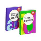 Yazım (Imla) Kılavuzu ve Atasözleri ve Deyimler Sözlüğü Tdk Onaylı 1.hamur Kağıt 2'li Set