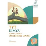 Yazıt TYT Kimya Tamamı Çözümlü 30 Deneme Sınavı - Mehti Koçyıldız