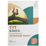 YAZIT YKS TYT KİMYA TAMAMI ÇÖZÜMLÜ 30 DENEME SINAVI *YENİ*
