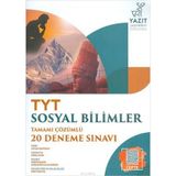 Yazıt Yks Tyt Sosyal Bilimler Tamamı Çözümlü 20 Deneme Sınavı *Yeni*