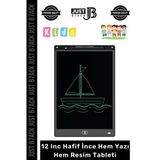 #Yazıtableti 12 Inc Lcd Ekran Kalemli Dijital Çizim Tableti Yazı Tahtası Boyama Resim Akıllı Tablet