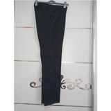 Yazlık Baba Keten Pantolon - Siyah - 46