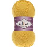 Yazlık Pamuk Ip Cotton Gold Amugurimi Örgü Ipi 216 Koyu Sarı