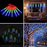 Yazline Global 10'lu 45 cm Uzunluğunda Plastik Meteor 2m Kablo LED USB Rgb Ağaç Işığı – Renk Değiştiren