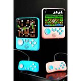 Yazline Global El Atarisi 3.5 Inç Ekran Çift Konsol 666 Adet Retro Oyun Gamepad - Renkli