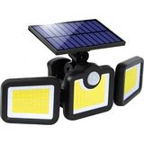 Yazline Global Hareket Sensörlü Solar Bahçe Lambası Güçlü LED Duvar Projektörü - Renkli