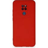 Yazline Global Mey Ithalat® General Mobile Gm 20 Kılıf Nano Içi Kadife Silikon - Kırmızı