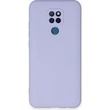 Yazline Global Mey Ithalat® General Mobile Gm 20 Kılıf Nano Içi Kadife Silikon - Lila